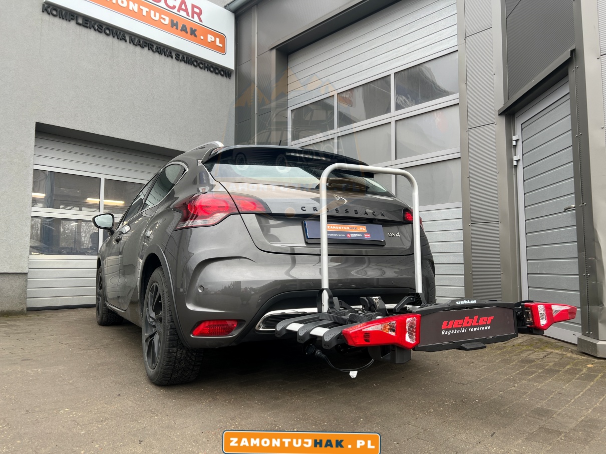 Zamontuj bagażnik rowerowy Uebler i31 na swoim DS4 i ciesz się swobodą podr&oacute;ży rowerowych